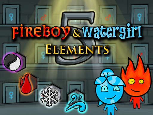 Gameplay preview of Run two heroes through every elemental temple browser game from our arcade library collection showcase page
